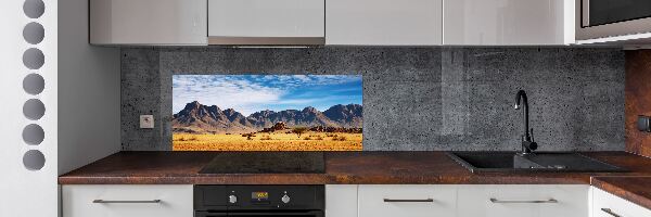 Rivestimento parete cucina con motivo Rocce in Namibia