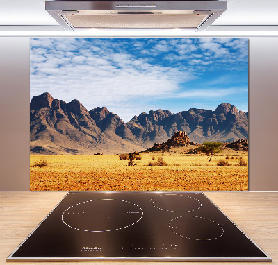 Rivestimento parete cucina con motivo Rocce in Namibia
