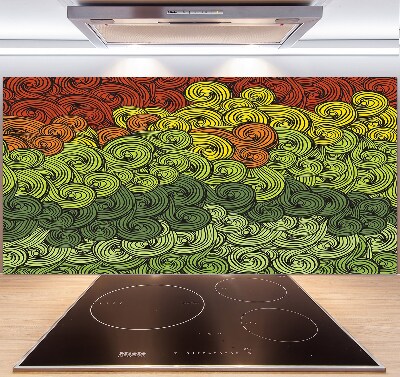 Pannello paraschizzi cucina con motivo 