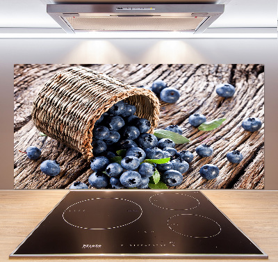 Pannello paraschizzi cucina con stampa raffigurante bacche in un cestino
