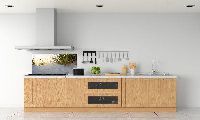 Rivestimento parete cucina con motivo Dune costiere