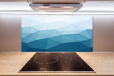 Pannello retrocucina con motivo astratto per parete