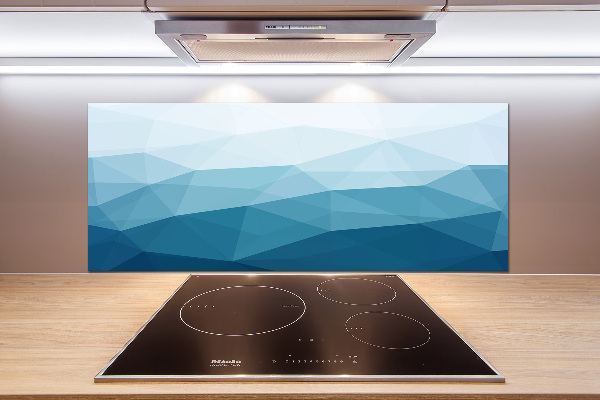 Pannello retrocucina con motivo astratto per parete