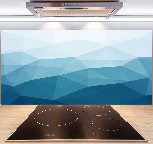 Pannello retrocucina con motivo astratto per parete