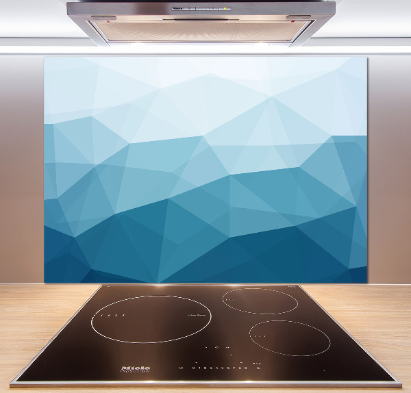 Pannello retrocucina con motivo astratto per parete