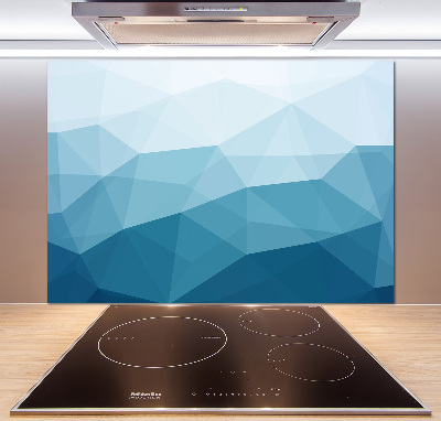 Pannello retrocucina con motivo astratto per parete