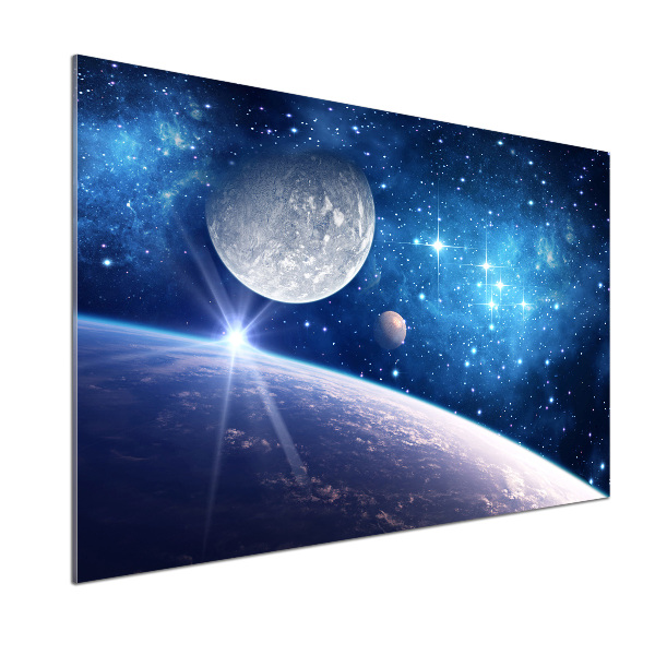 Pannello retrocucina con motivo Luna