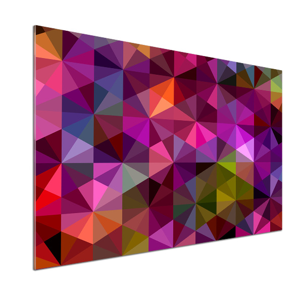 Pannello paraschizzi cucina con motivo a onde astratte