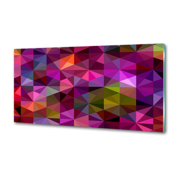 Pannello paraschizzi cucina con motivo a onde astratte