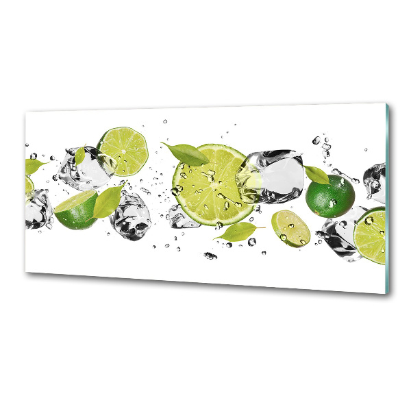 Pannello paraschizzi cucina in finitura Calce e Acqua