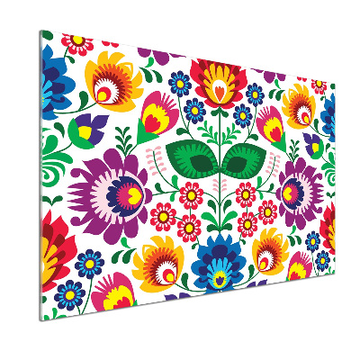 Pannello retrocucina con motivo etnico