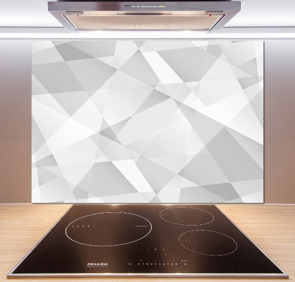 Pannello retrocucina con motivo astratto come sfondo