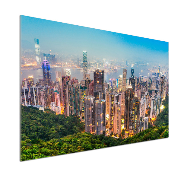 Rivestimento parete cucina in stile Hong Kong