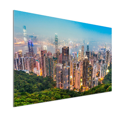 Rivestimento parete cucina in stile Hong Kong