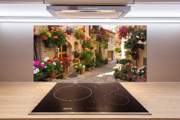 Pannello paraschizzi cucina con motivo raffigurante una strada affascinante