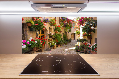 Pannello paraschizzi cucina con motivo raffigurante una strada affascinante