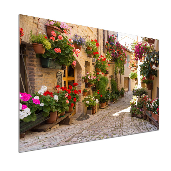 Pannello paraschizzi cucina con motivo raffigurante una strada affascinante