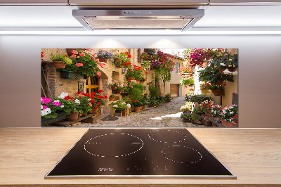 Pannello paraschizzi cucina con motivo raffigurante una strada affascinante