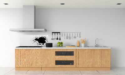 Rivestimento parete cucina con fori per il fissaggio a muro