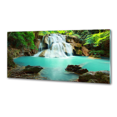 Rivestimento parete cucina con motivo a cascata