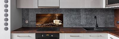 Rivestimento parete cucina con motivo 