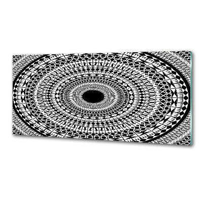 Pannello paraschizzi cucina con ornamenti circolari