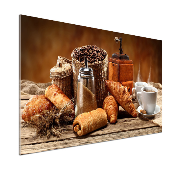 Rivestimento parete cucina per la colazione