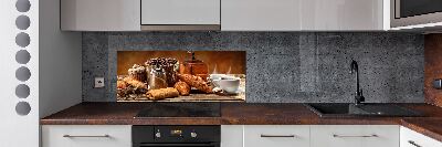 Rivestimento parete cucina per la colazione