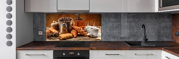 Rivestimento parete cucina per la colazione