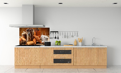 Rivestimento parete cucina per la colazione