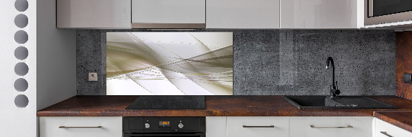 Pannello retrocucina con motivo astratto