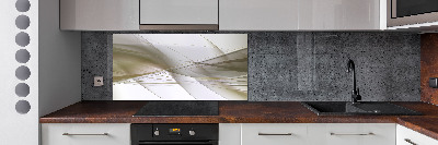 Pannello retrocucina con motivo astratto