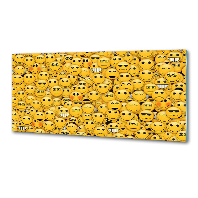 Pannello retrocucina con motivo a emoticon