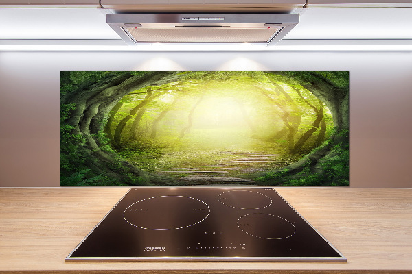 Rivestimento parete cucina con stampa 