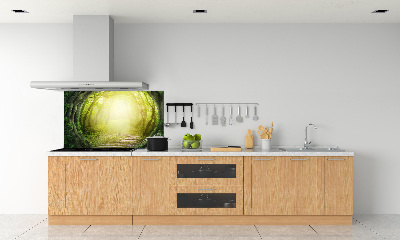 Rivestimento parete cucina con stampa 