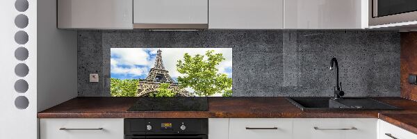 Pannello paraschizzi cucina con stampa della Torre Eiffel di Parigi