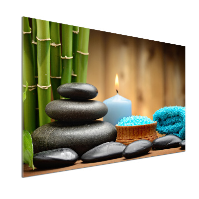 Rivestimento parete cucina in bambù