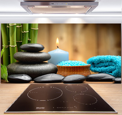 Rivestimento parete cucina in bambù