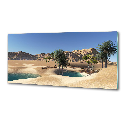 Rivestimento parete cucina con motivo Oasi