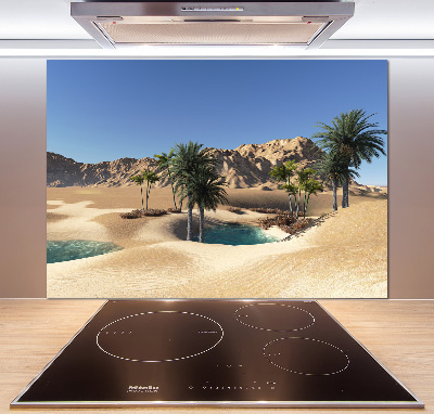 Rivestimento parete cucina con motivo Oasi