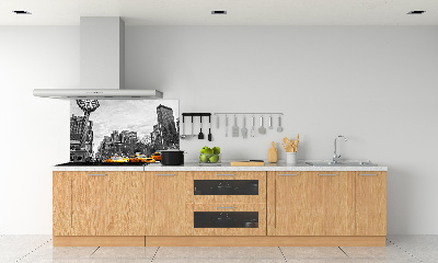 Rivestimento parete cucina con stampa «Taxi di New York»