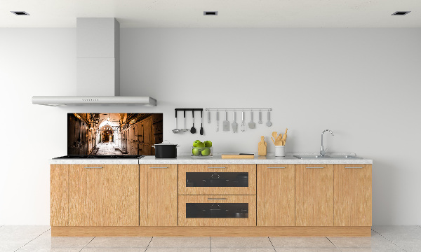 Rivestimento parete cucina con motivo Gerusalemme