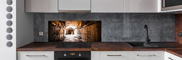 Rivestimento parete cucina con motivo Gerusalemme