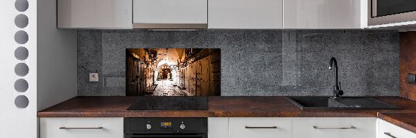 Rivestimento parete cucina con motivo Gerusalemme
