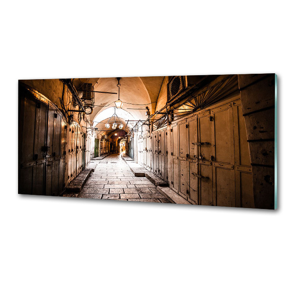 Rivestimento parete cucina con motivo Gerusalemme