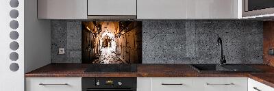 Rivestimento parete cucina con motivo Gerusalemme