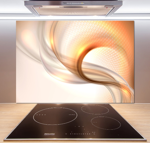 Pannello retrocucina con motivo astratto