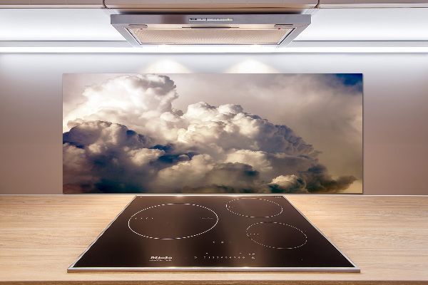 Rivestimento parete cucina con motivo 