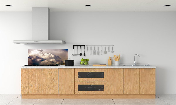 Rivestimento parete cucina con motivo 