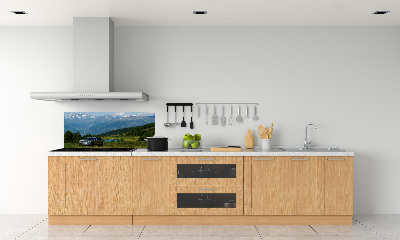 Pannello retrocucina con motivo di veicolo fuoristrada